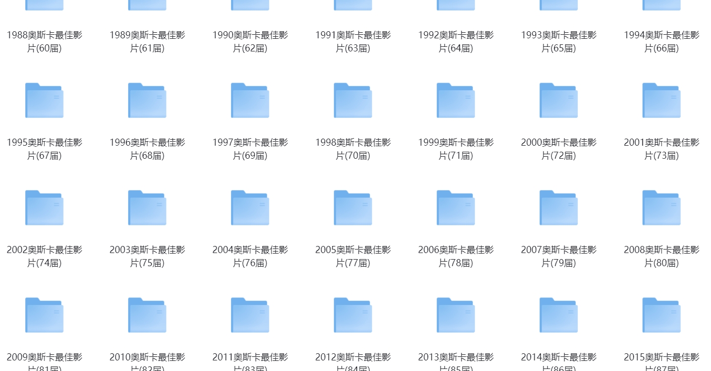 奥斯卡获奖电影合集1988-2024  .jpg